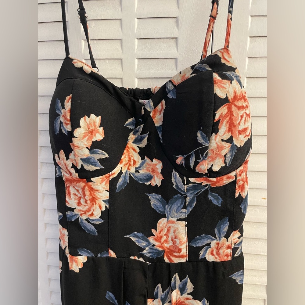 Split leg jumpsuit